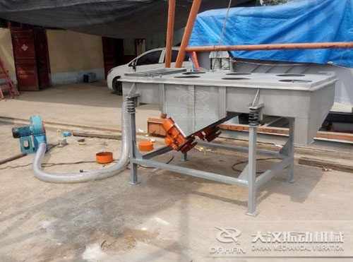 风冷式直线振动筛有什么特点？