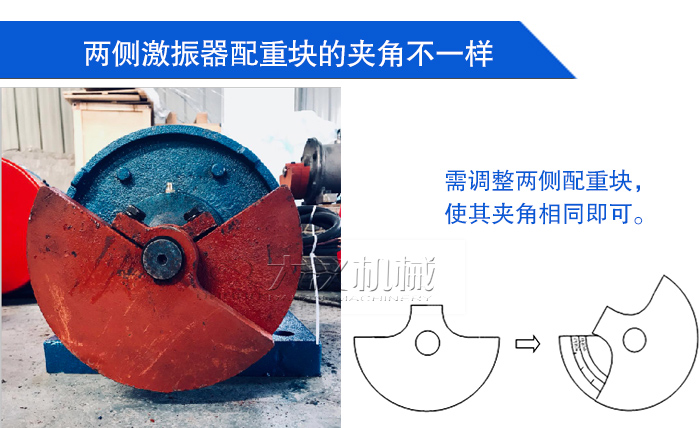 直线振动筛左右摇摆是什么原因导致的？